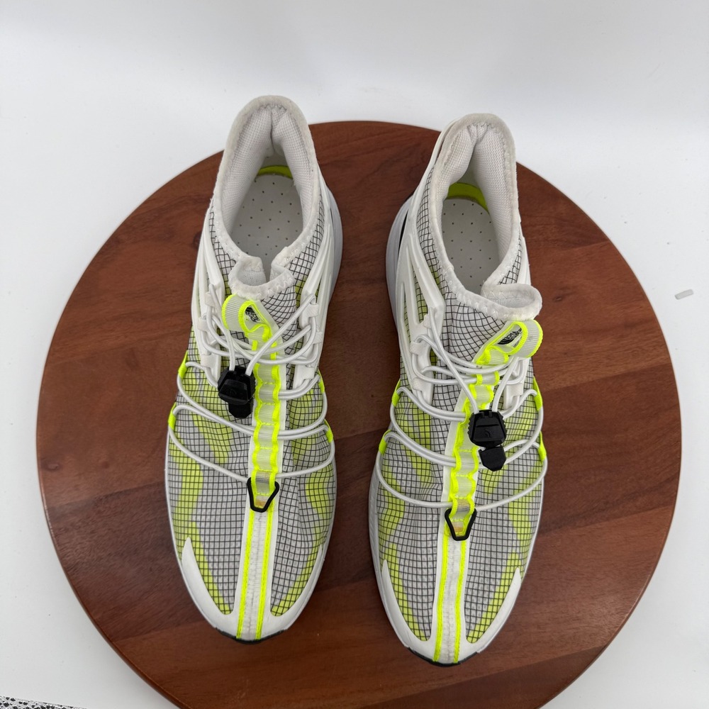 The North Face Oxeye Tech White/LED Yellow Trail Running Shoes NF0A7W5U Men's 12 - Picture 4 of 10
